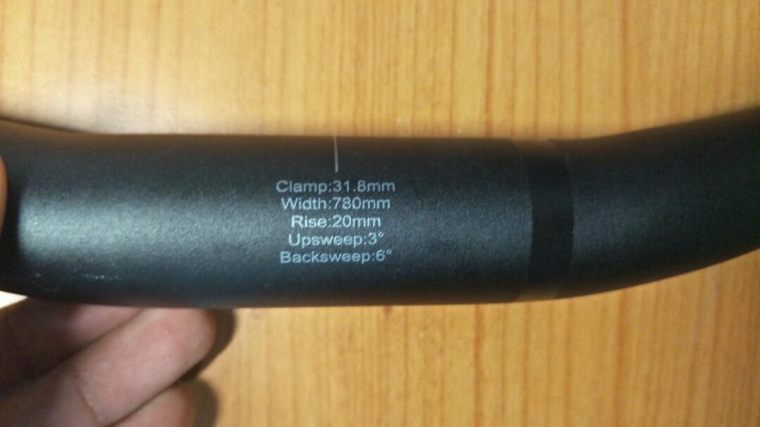 Giant contact sl trail riser handlebar 