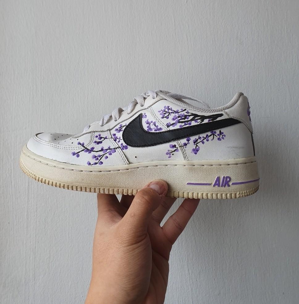 Purple rain air hot sale force ones