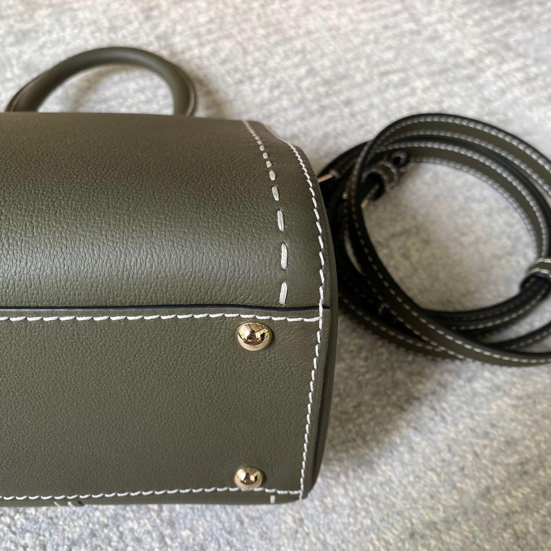 DELVAUX Brillant Mini Surpiqué, Luxury, Bags & Wallets on Carousell