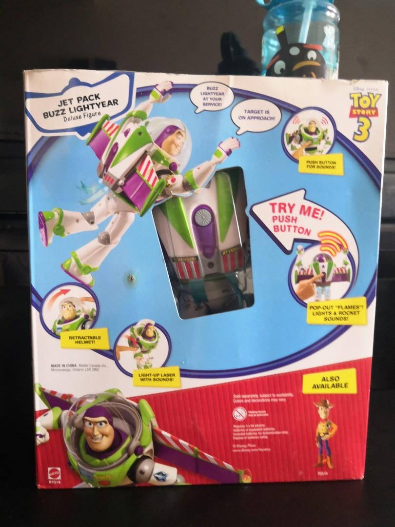 Buzz lightyear helmet and hot sale jetpack