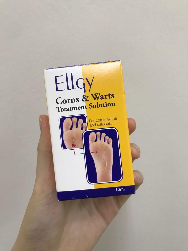 Buy 2 free 1 Ellgy corns warts calluses treatment solution, Health