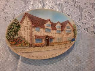 English Pillpixie craft handpainted wall plaque