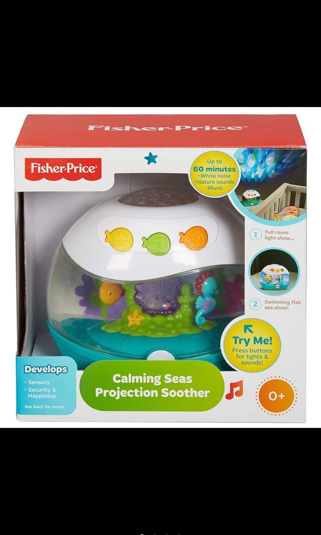 Fisher price calming seas projection best sale soother walmart