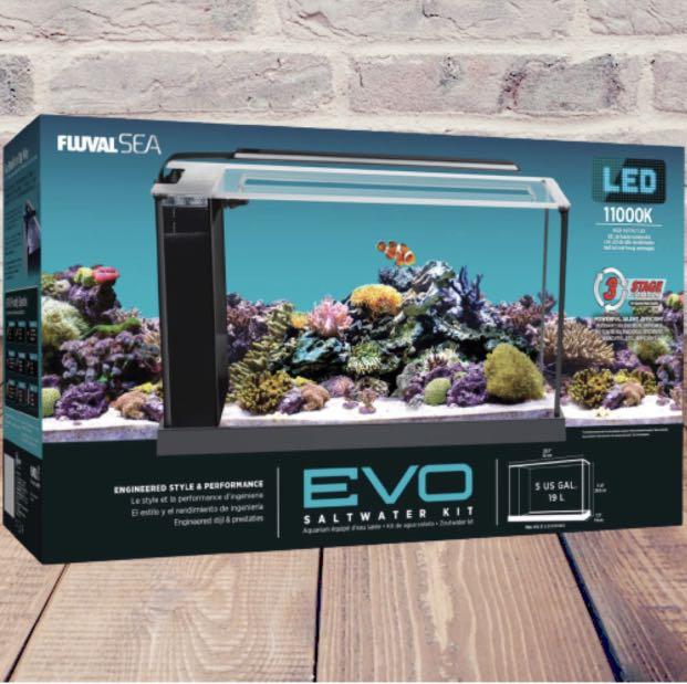 Fluval sea evo 52l 2025 aquarium kit