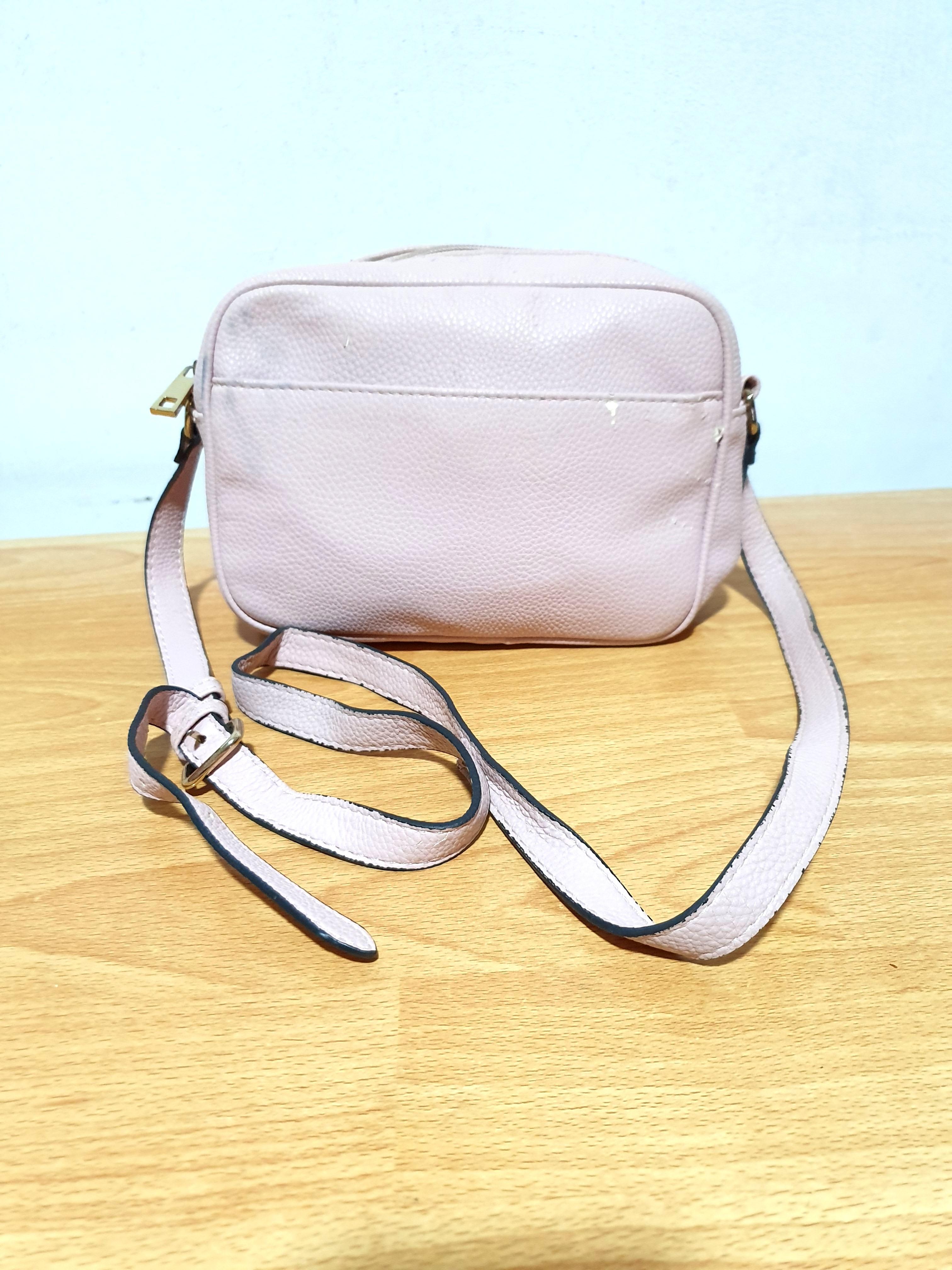 Forever 21 Pale Pink Sling Bag Women s Fashion Bags Wallets