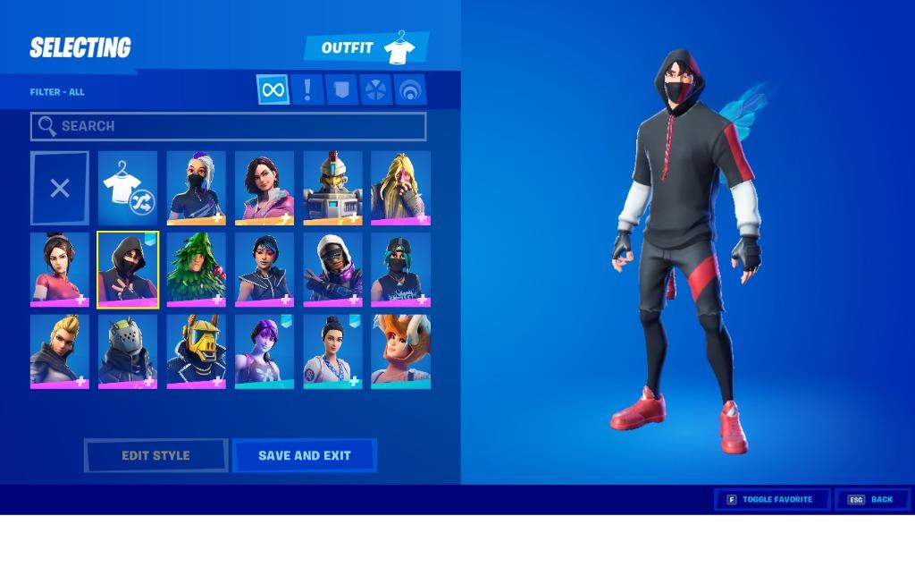 FORTNITE RARE IKONIK SKIN ACCOUNT INCLUDING EMOTE, Video Gaming, Video