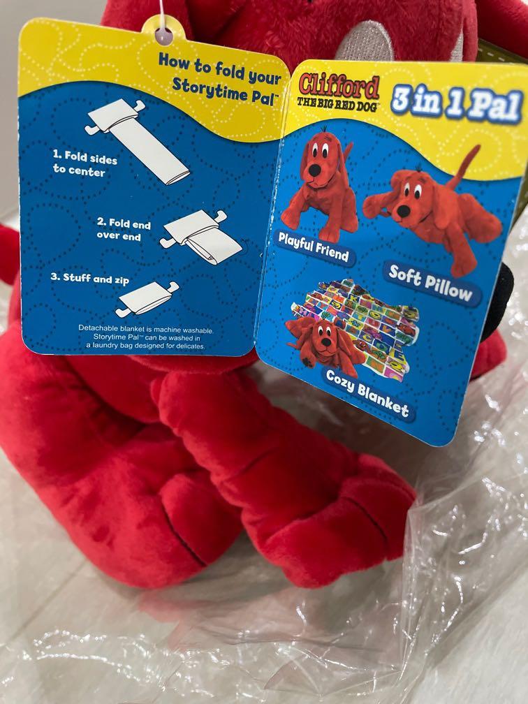 clifford soft toy