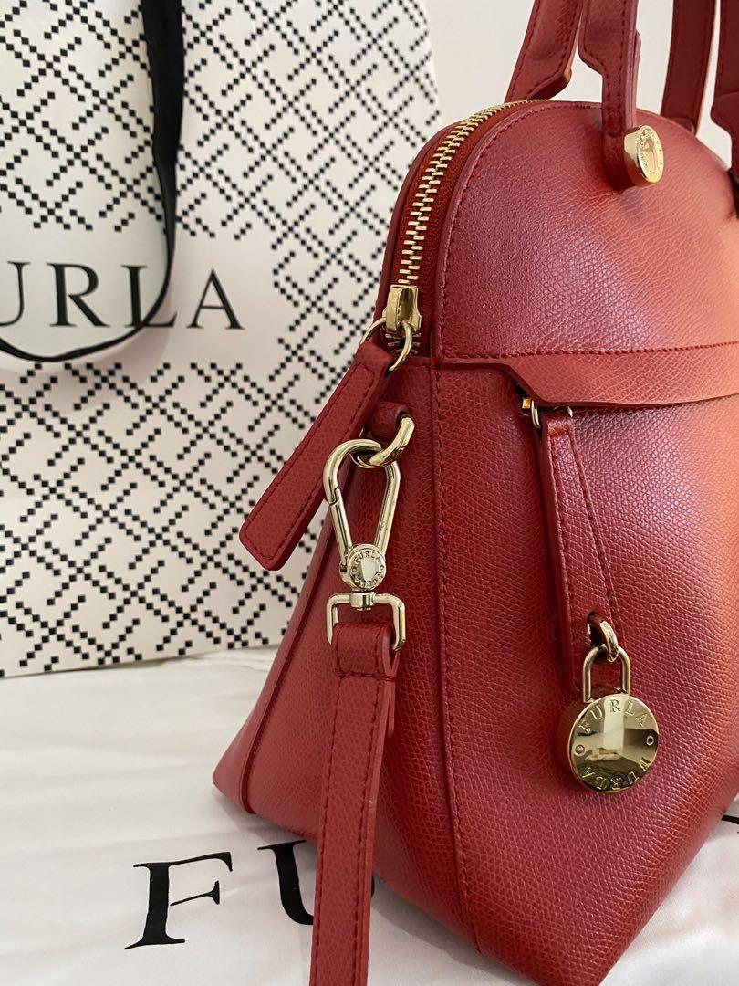 Furla Piper Dome Red