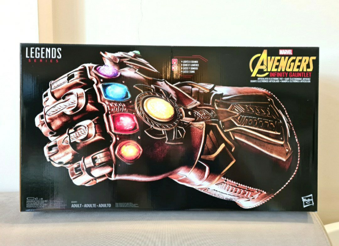 Infinity Gauntlet Avengers Thanos Marvel Legends Articulated Electronic ...