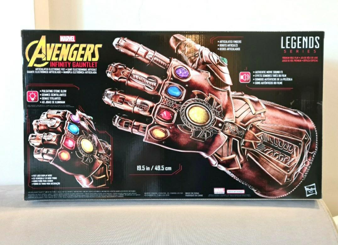 Infinity Gauntlet Avengers Thanos Marvel Legends Articulated Electronic ...