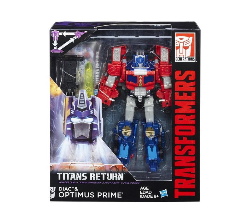 Transformers titans return clearance optimus prime toy