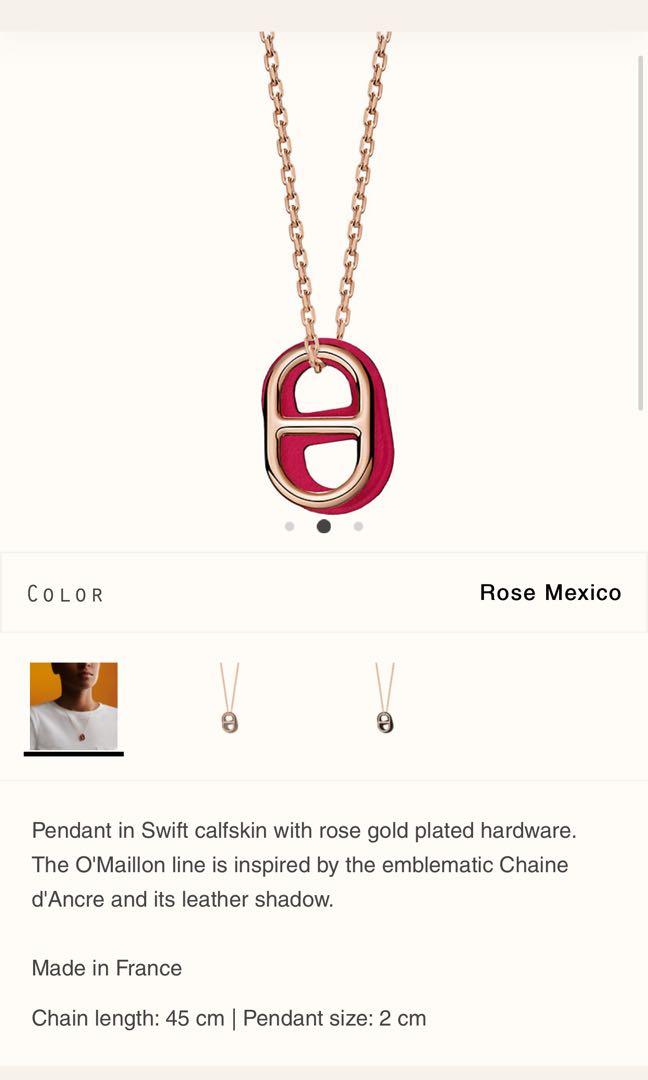 Hermes O'Maillon necklace, Luxury, Accessories on Carousell