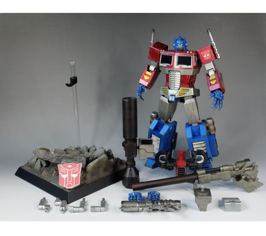 Hot toys optimus prime megatron version 2025