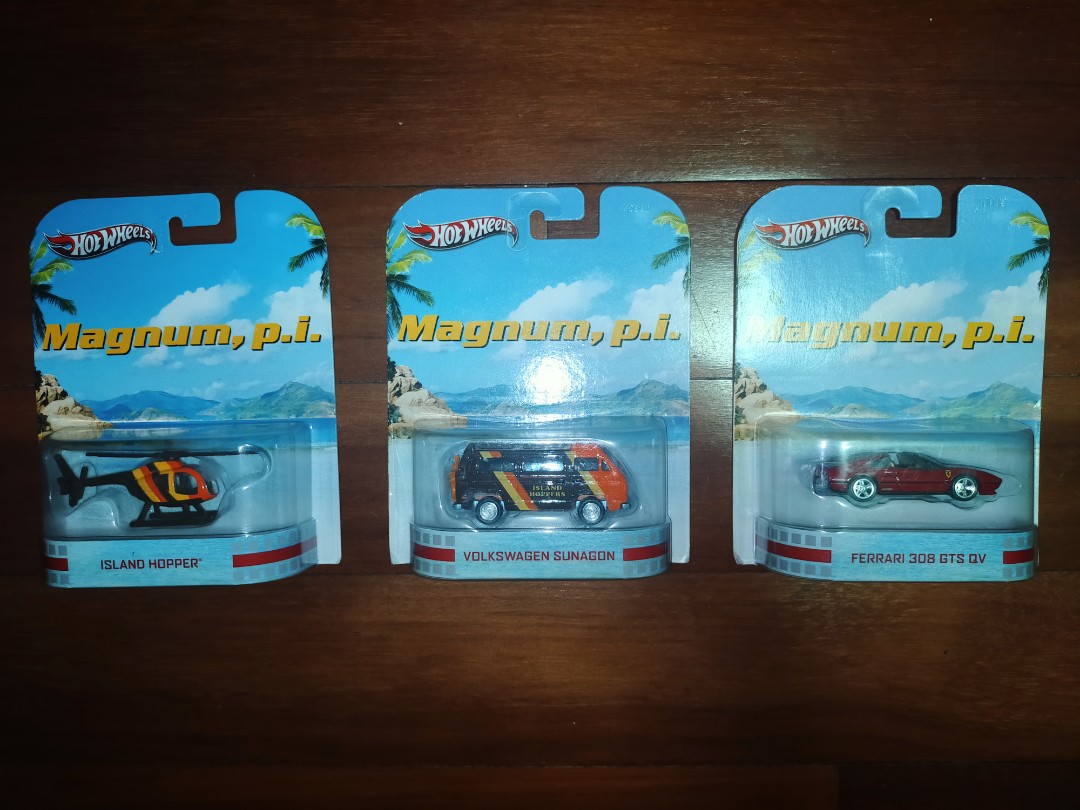 Hot wheels magnum pi top