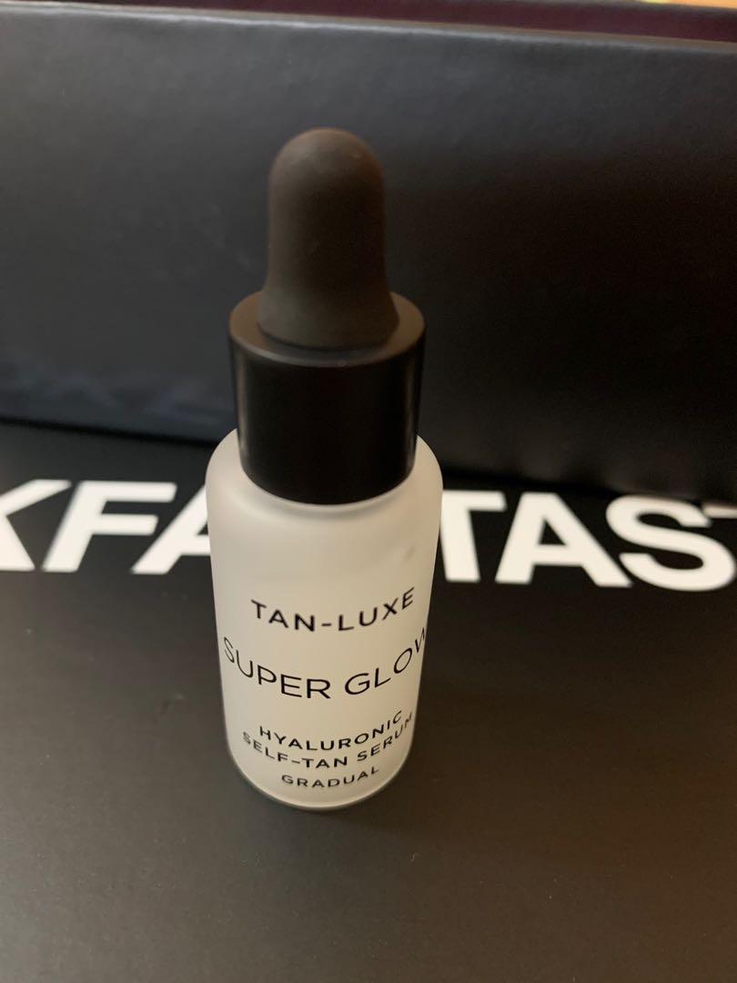 tan luxe face serum