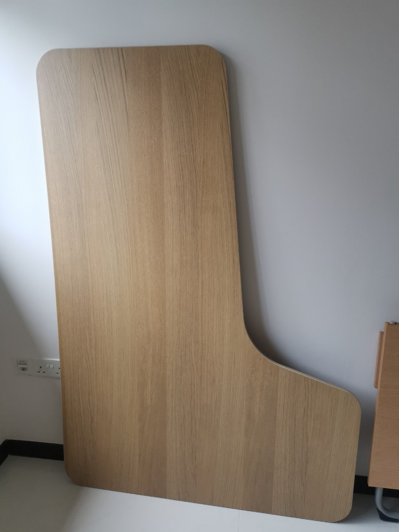 IKEA Bekant left hand corner table top Furniture Home Living