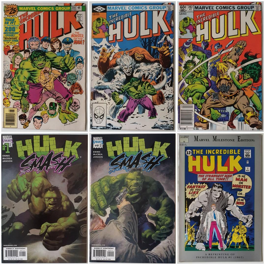 Incredible Hulk Comics Lot1 Books Stationery Comics Manga On Carousell Incredible Hulk Comics Lot1 Books Stationery Comics Manga On Carousell
