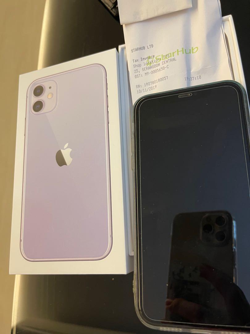 Iphone 11 128gb Purple Price Nego Mobile Phones Tablets Iphone Iphone 11 Series On Carousell