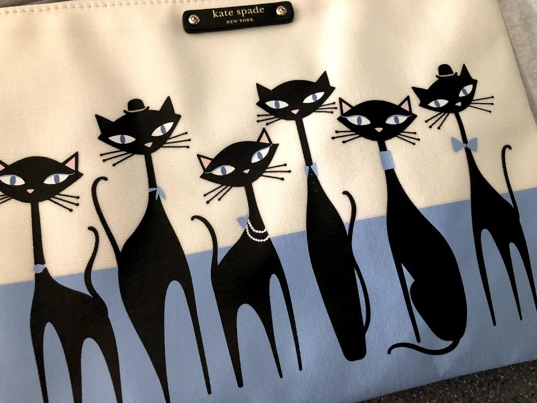 KATE SPADE NY Jazz Things Up Cat GIA, Women's Fashion, Bags & Wallets,  Purses & Pouches on Carousell