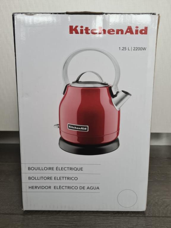 Kitchenaid Kettle 1 25l Electric Kitchen Aid Kettle Red Tv Home Appliances Kitchen Appliances Hand Stand Mixers On Carousell