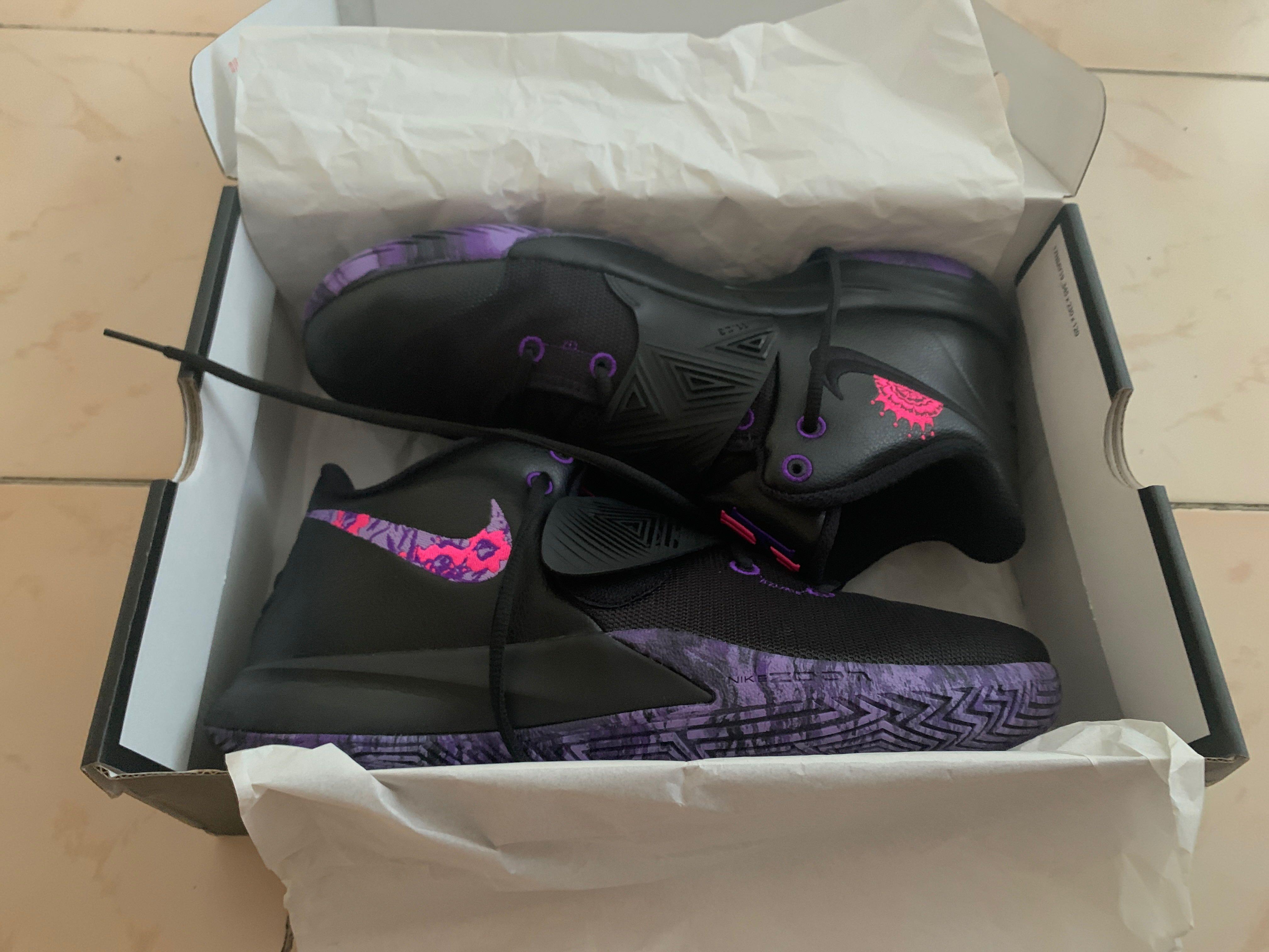 Kyrie flytrap 3 Black purple