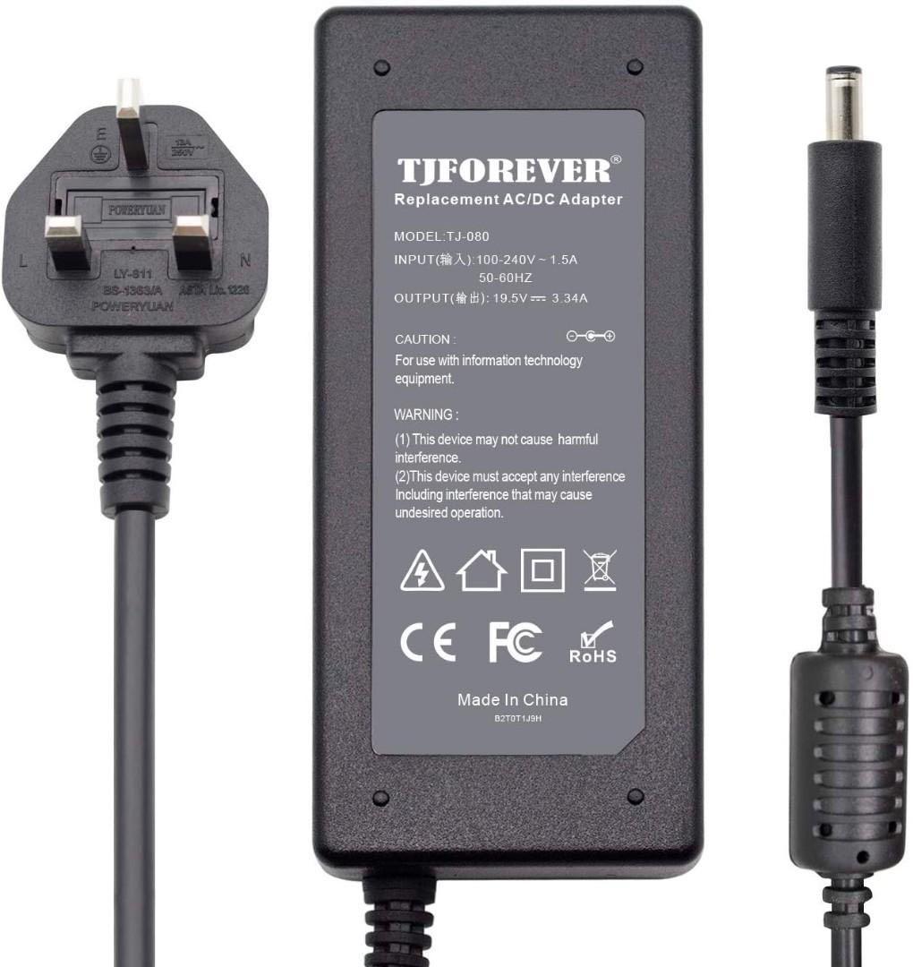 Laptop Charger For Dell Xps 11 12 13 Inspiron 15 3000 3558 3559 15 5000 5555 5558 5559 13 5000 14 5000 14 3000 Output 19 5v 3 34a 65w Notebook Computer Ac Adapter Power Supply Connector 4 5 3 0mm Electronics Computer Parts Accessories On Carousell