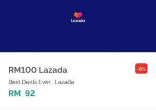 Lazada Gift Cards Vouchers Carousell Malaysia