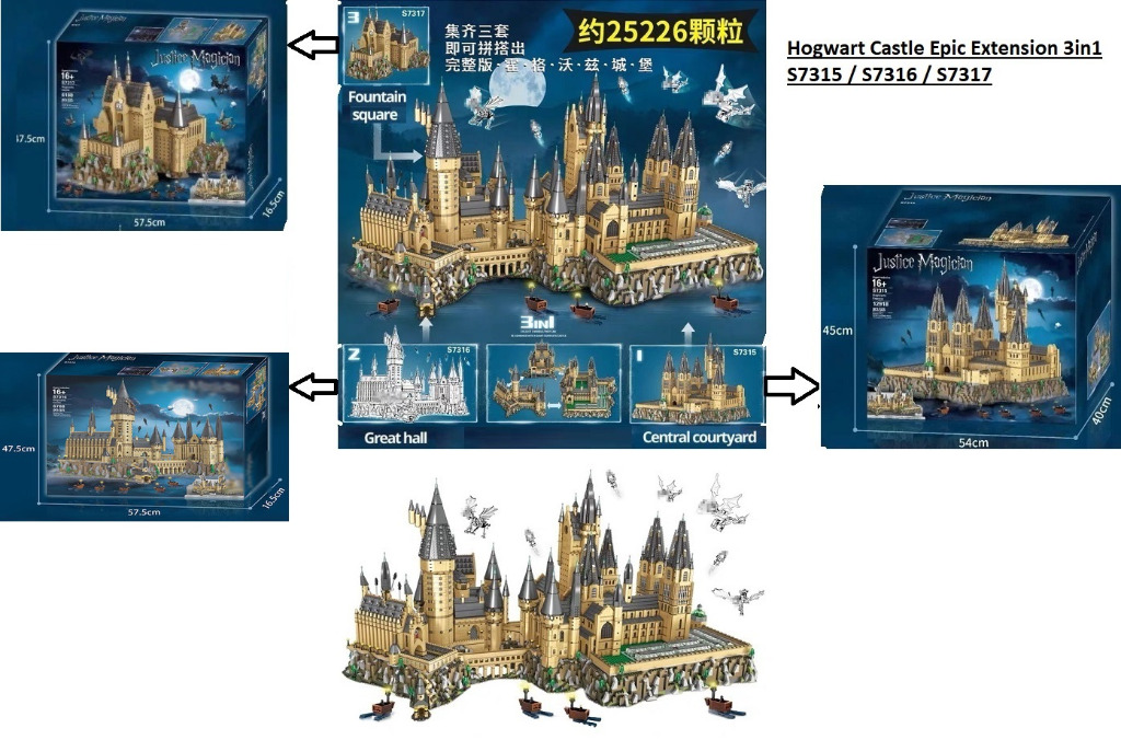 S7315 hogwarts best sale