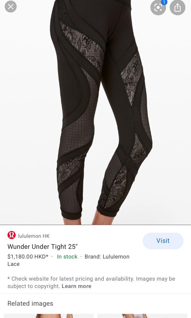 Lululemon clearance lace leggings