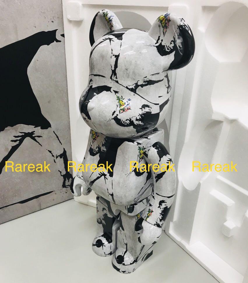 Medicom Bearbrick 2020 Banksy Flower Bomber 1000% Be@rbrick, 興趣