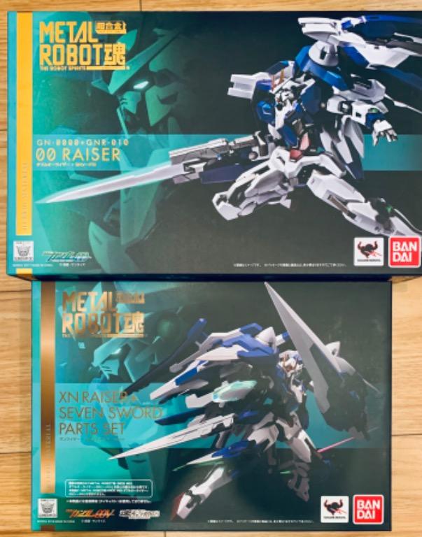 Metal Robot Spirits 00 Gundam With Raiser Seven Swords Parts Set Hobbies Toys Toys Games On Carousell