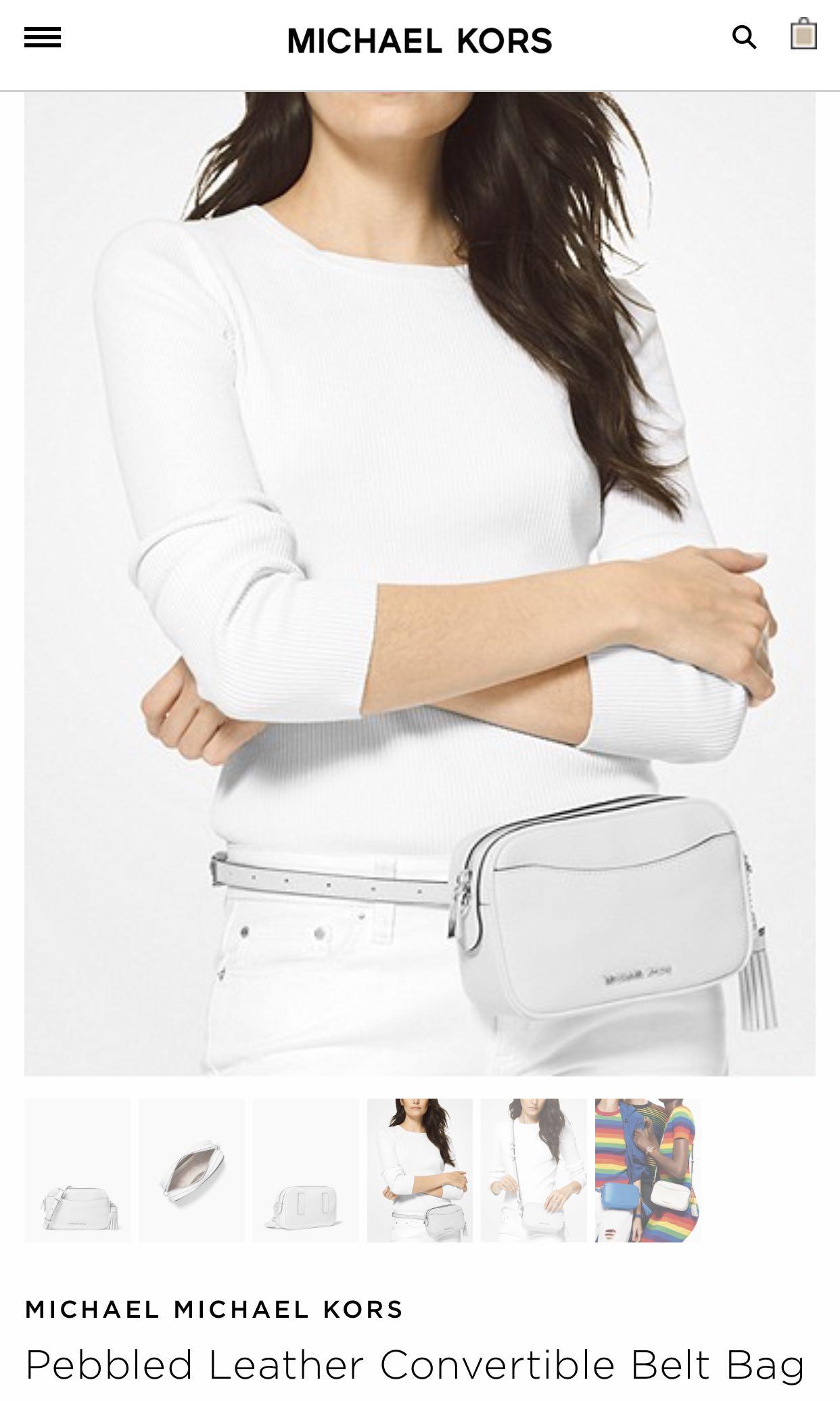 Mk convertible belt bag best sale