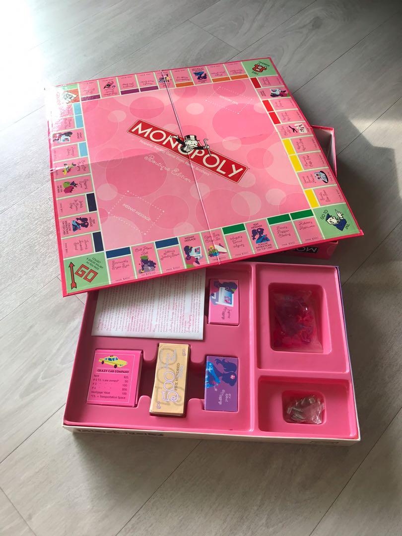 【美品】 モノポリー ブティック Monopoly Pink Boutique（Monopoly 人生ゲーム