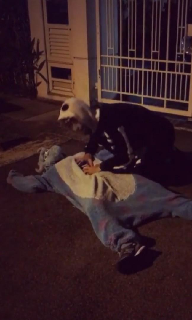 Monsters Inc. Skully Onesie, Women's Fashion, Tops, Other Tops on Carousell