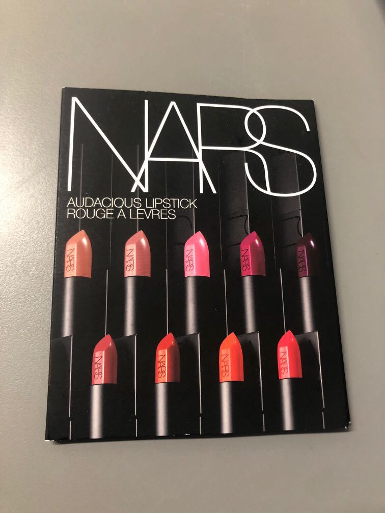 nars lipstick sample