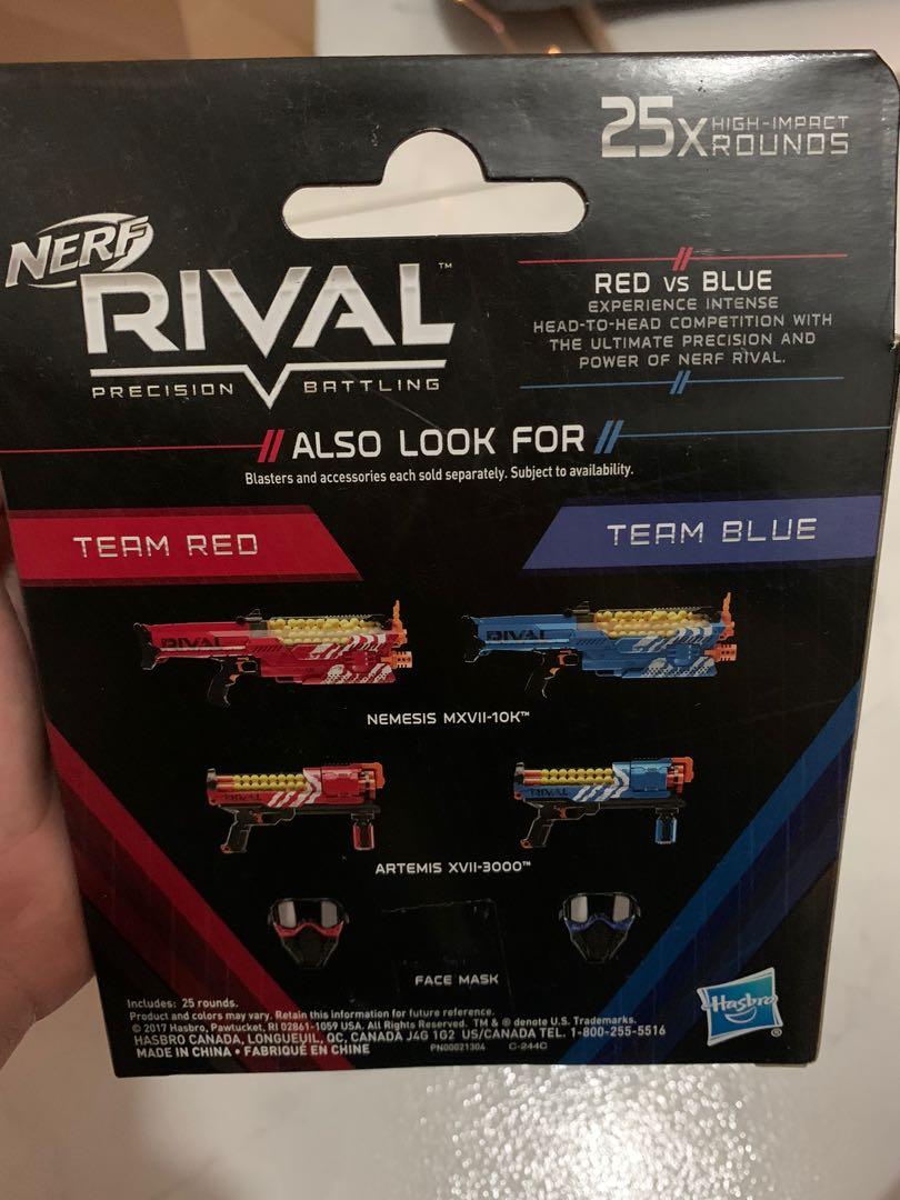 Nerf Rival Pistol 25 High Impact Rounds
