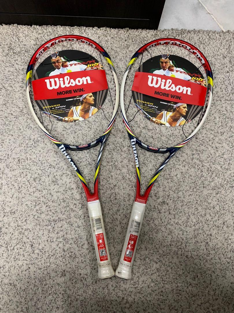 New Wilson Steam 100 Tennis Racket
