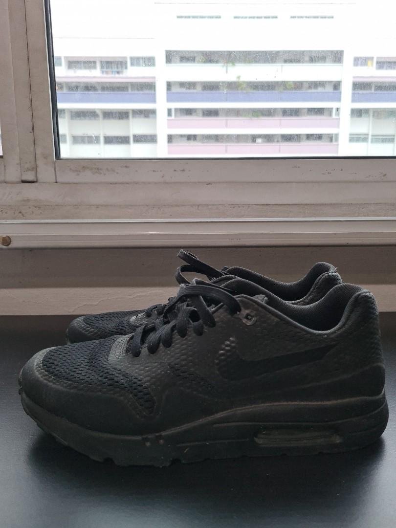 Nike air max 1 discount ultra essential triple black