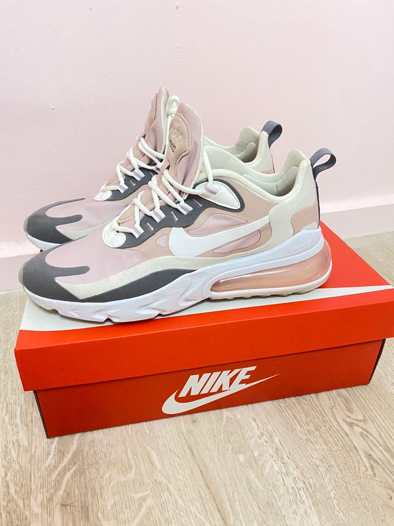 Nike air max best sale 270 gray pink