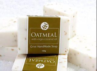 Oatmeal with Virgin Coconut Oil Handmade Soap Organic