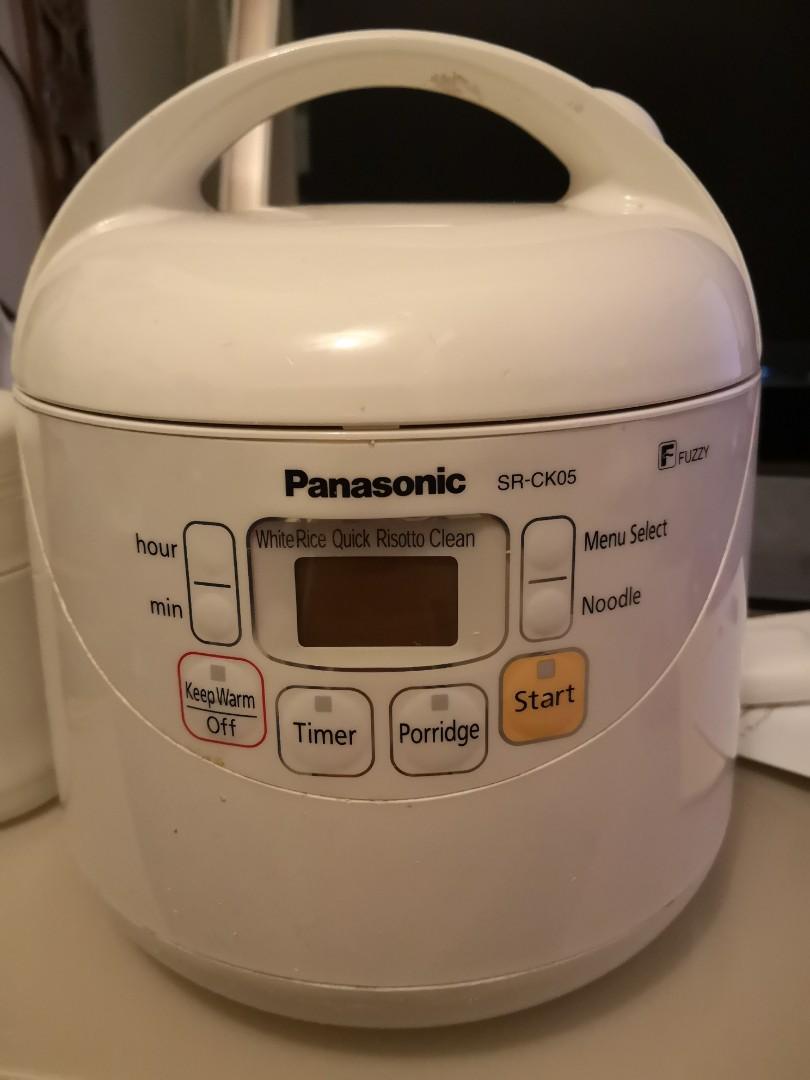 Panasonic SRCK05 電飯煲, 家庭電器, 廚房電器, 鍋具 Carousell