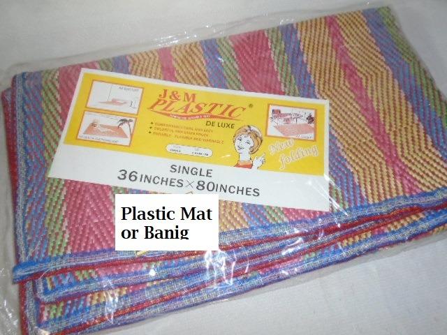 Plastic Mat or Banig (Sizes: Single - Jumbo) (Category: Cleaning Tools & Supplies) located in Manila. Submitted by golden888onlineshop (Listing ID 1049143336, Image 2). Description: Plastic Mat or Banig (Sizes: Single - Jumbo) So called "Banig"… *Comfortably Cool and Soft *Colorful and Stain Proof *Durable, Flexible and Washable Sizes: Single 36"x80" Semi Double 54"x80" Super 60x80" Prince 72"x80" King 80"x90" Jumbo: 80" x 100" May send us PM for