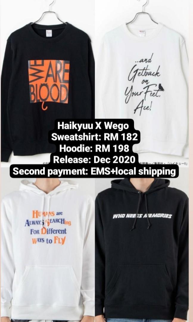 Haikyuu x wego new arrivals hoodie