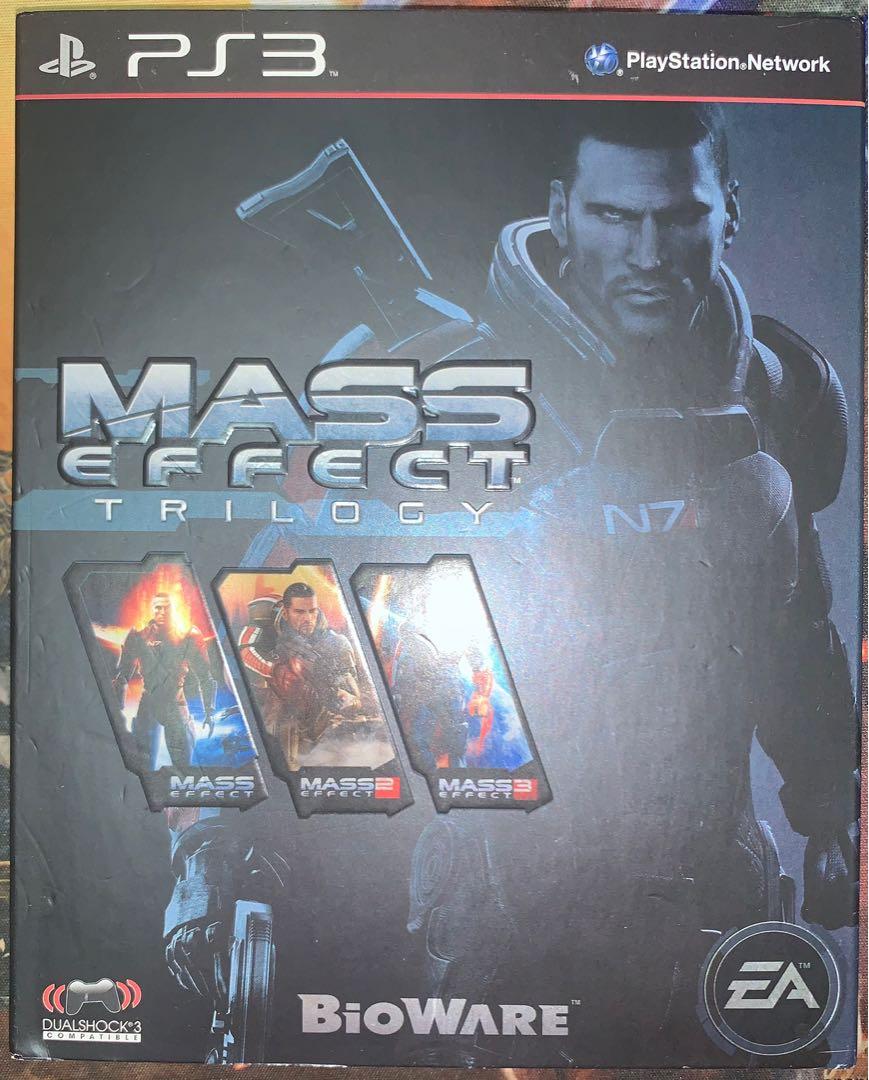 PS3 Mass Effect Trilogy, Video Gaming, Video Games, PlayStation on