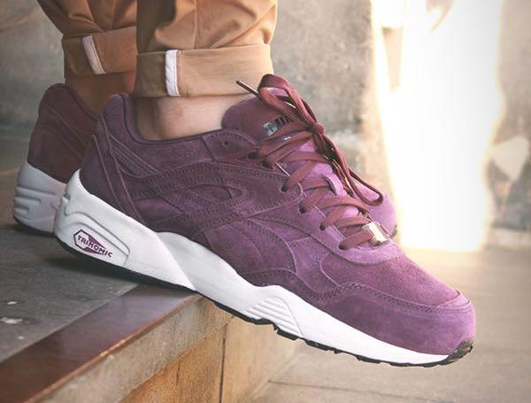 Puma trinomic burgundy