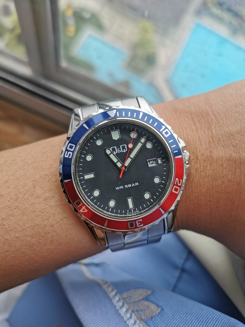 Q Q Quartz Watch