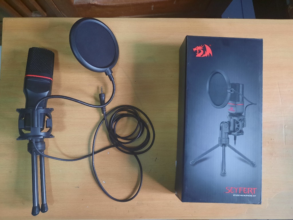 Redragon Gm100 Gaming Stream Microphone For Sale Audio Microphones On Carousell