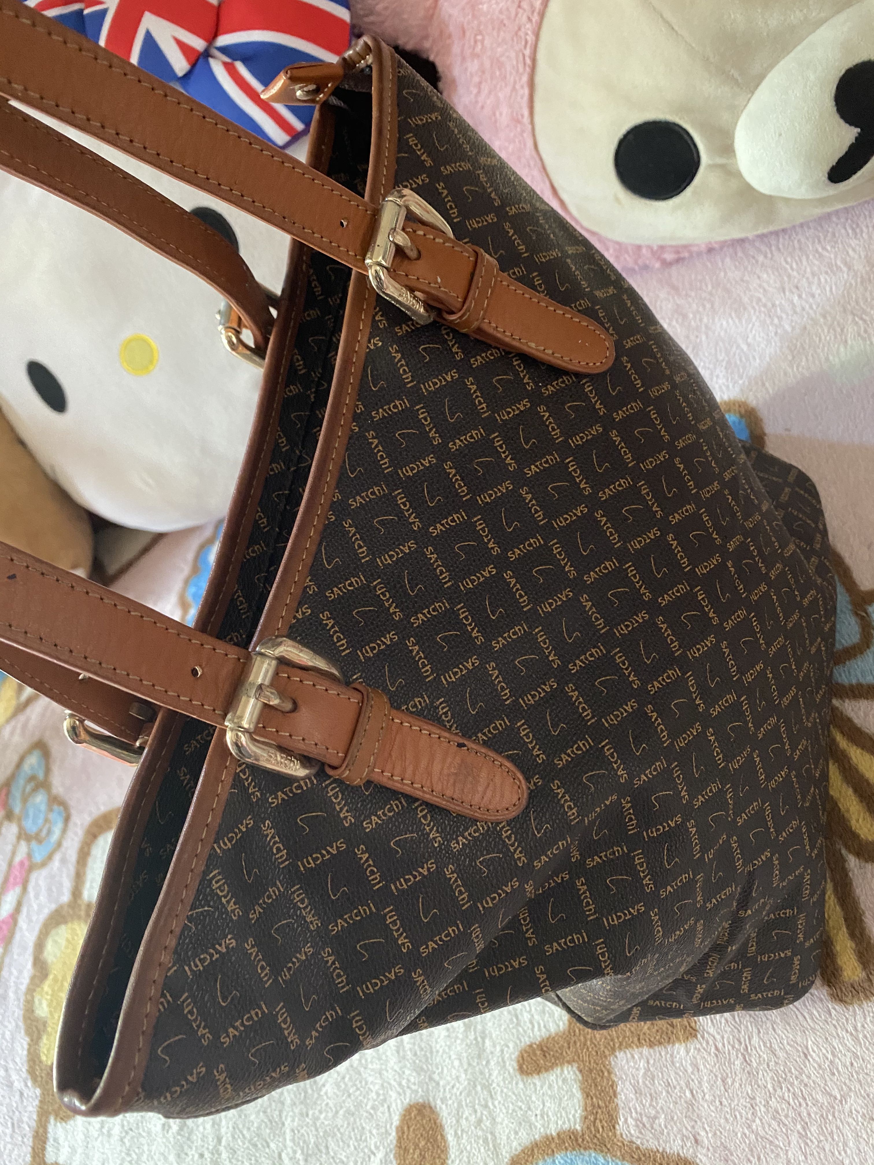 Satchi leather sales bags price