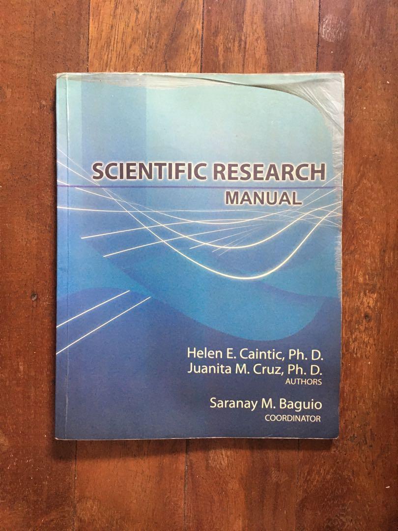 Scientific Research Manual (HS book), Hobbies & Toys, Books & Magazines