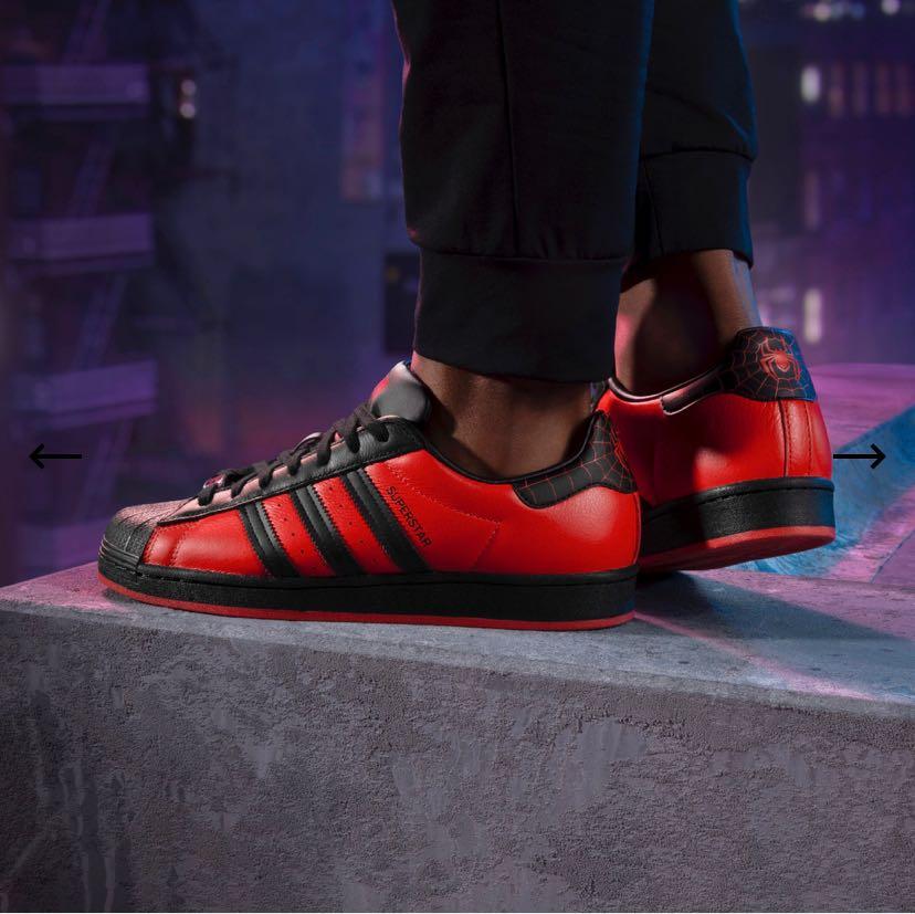 Spiderman X Playstation x Adidas Superstar Men s Fashion
